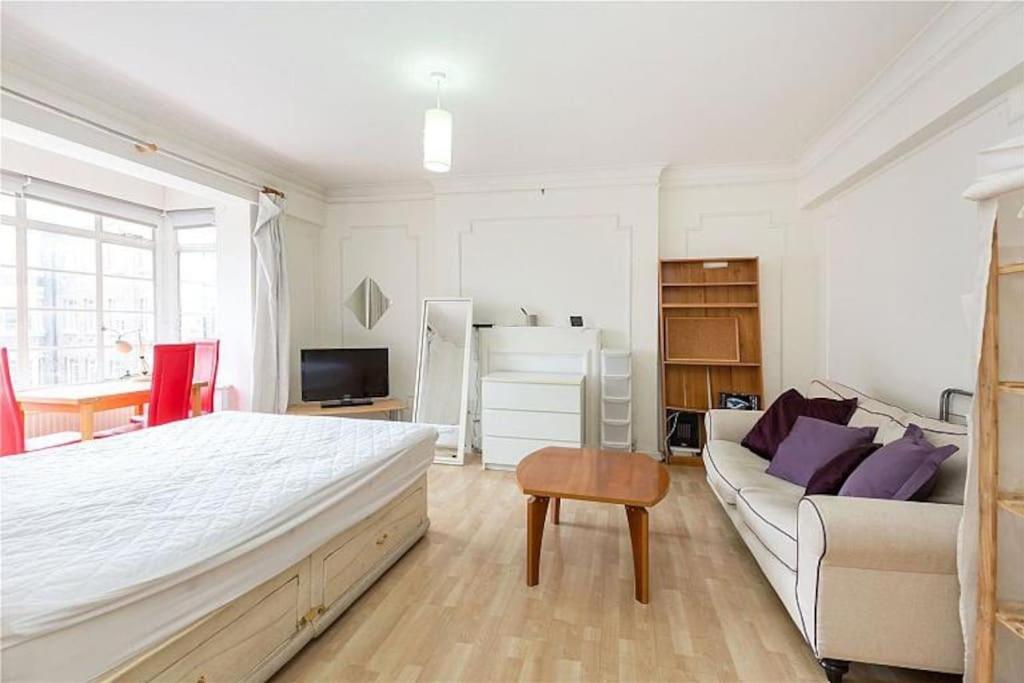 King-Sized Studio, 6Th Floor + Lift, Regent'S Park London Ngoại thất bức ảnh